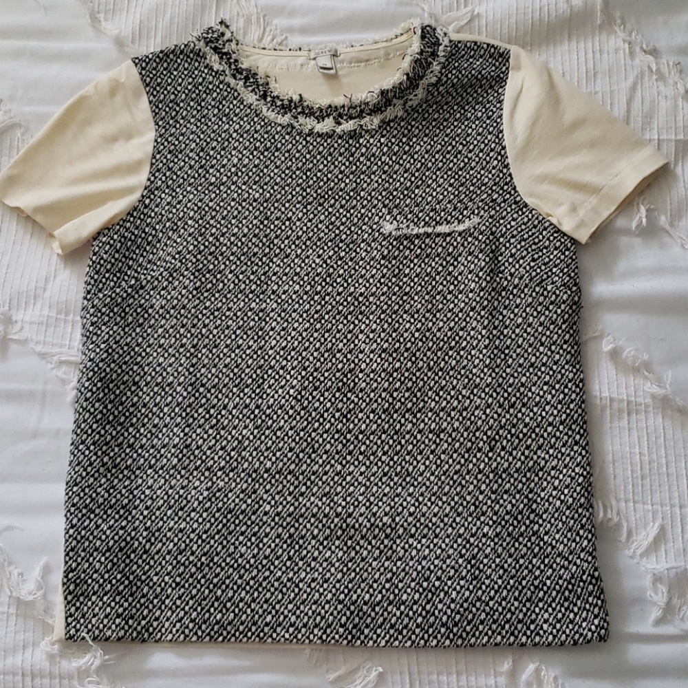 J.Crew dressed-up T-shirt